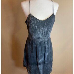 #116 Temperance Sleeveless Dress, Dark Grey, Size Medium